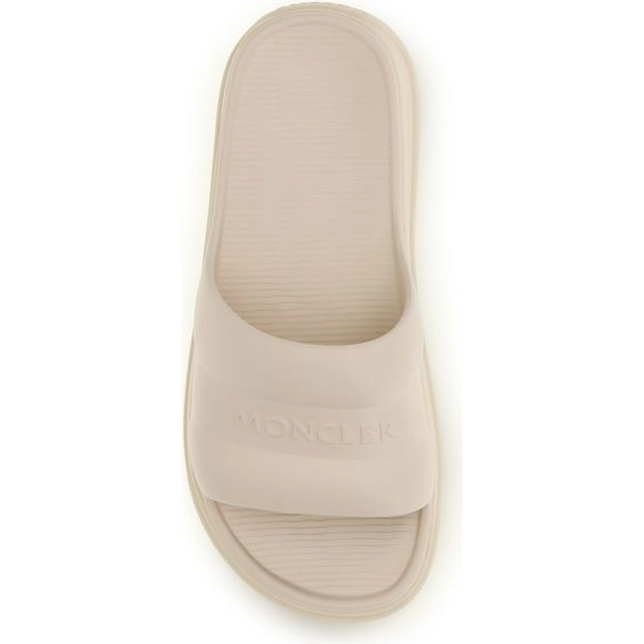 Beige Rubber Sandals