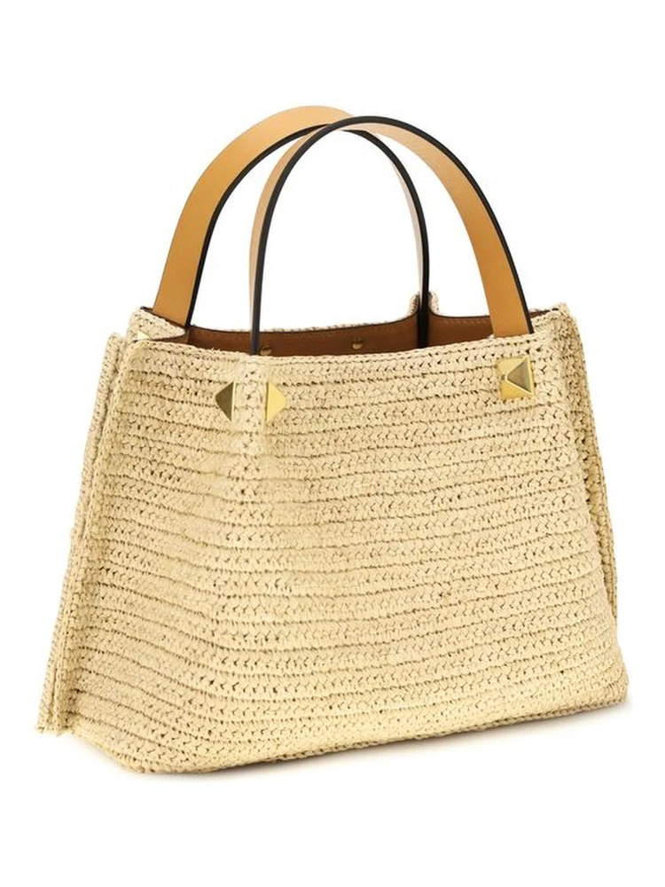Natural Raffia Shoulder Bag alternative