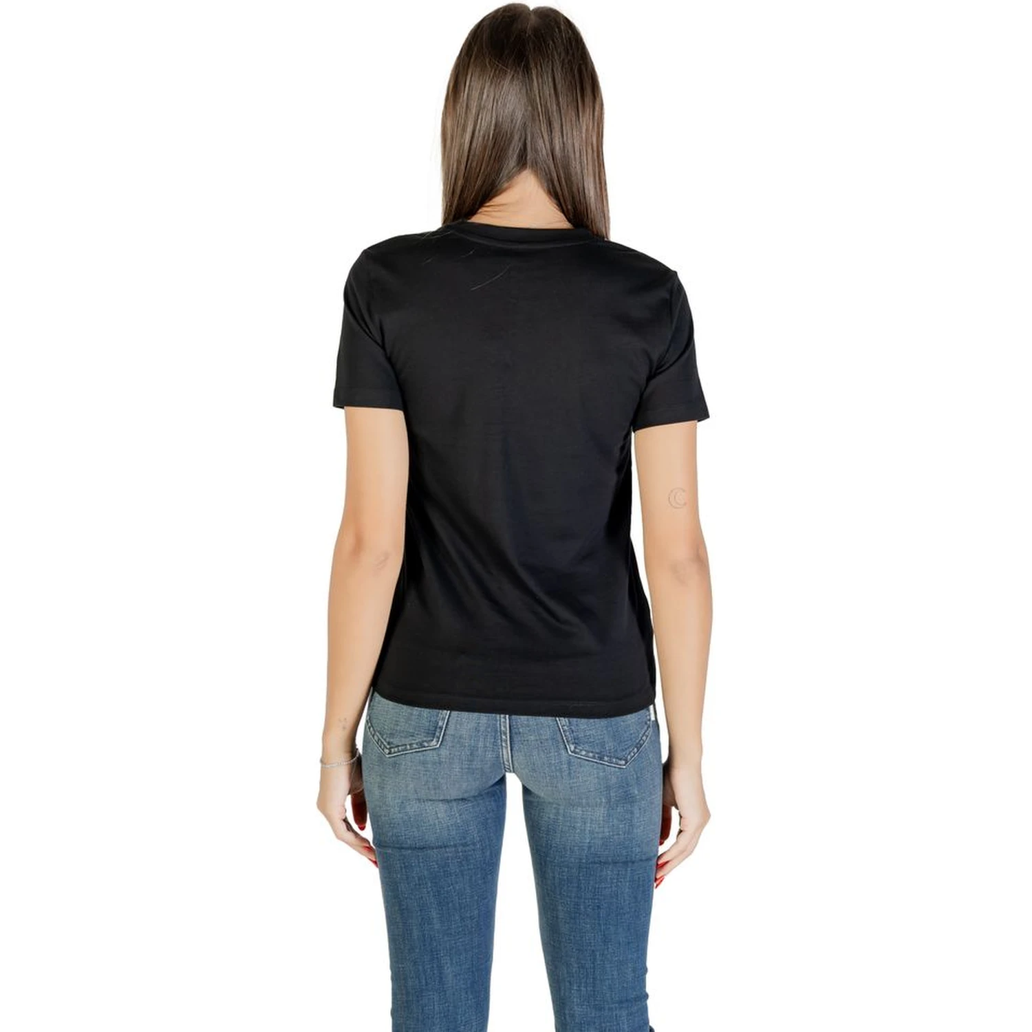 Black Cotton T-Shirt