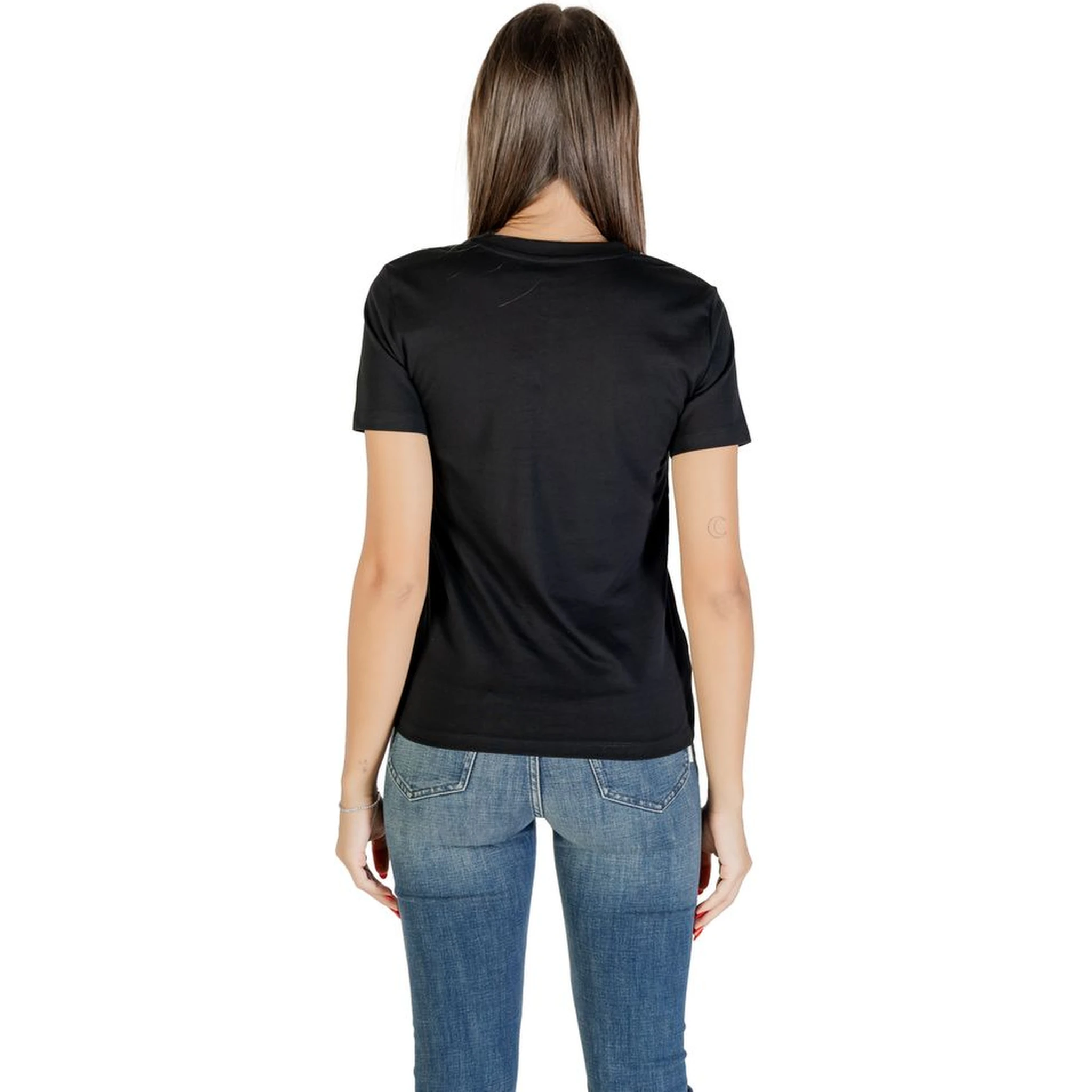 Black Cotton T-Shirt