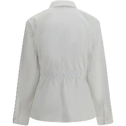 White Cotton Dress Shirt