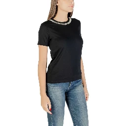 Black Cotton T-Shirt