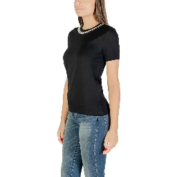 Black Cotton T-Shirt