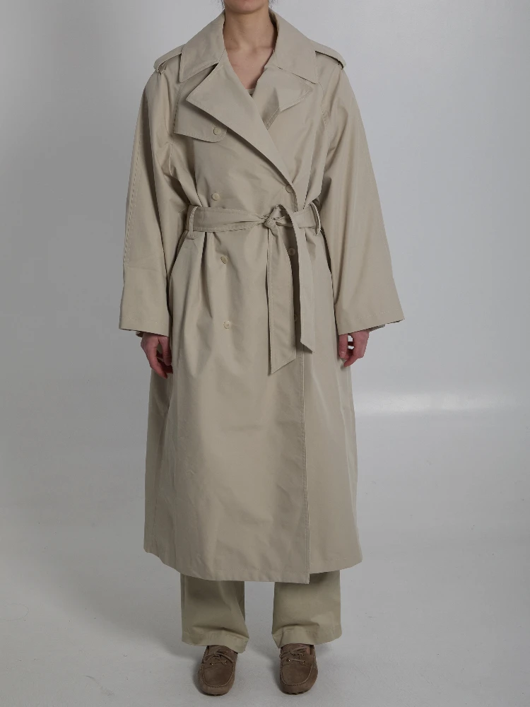 Riva cotton trench coat