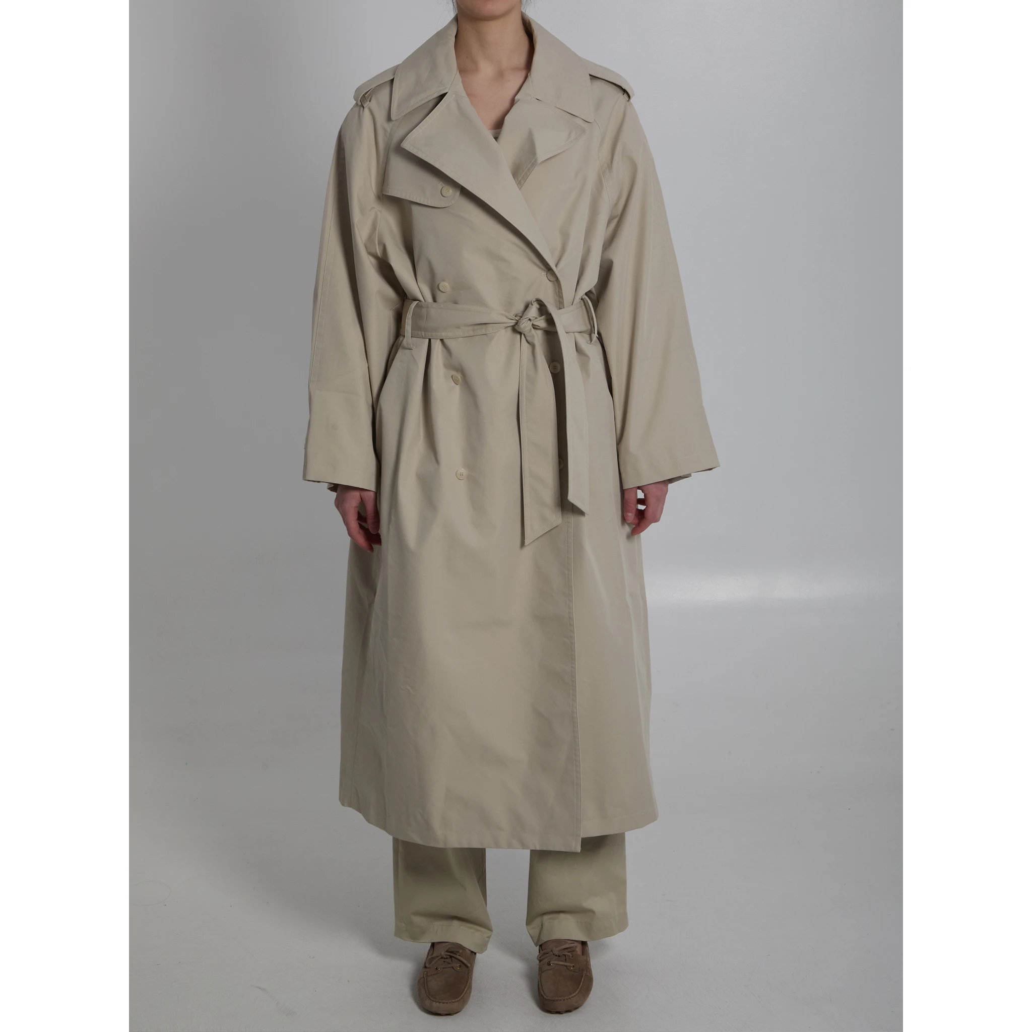 Riva cotton trench coat