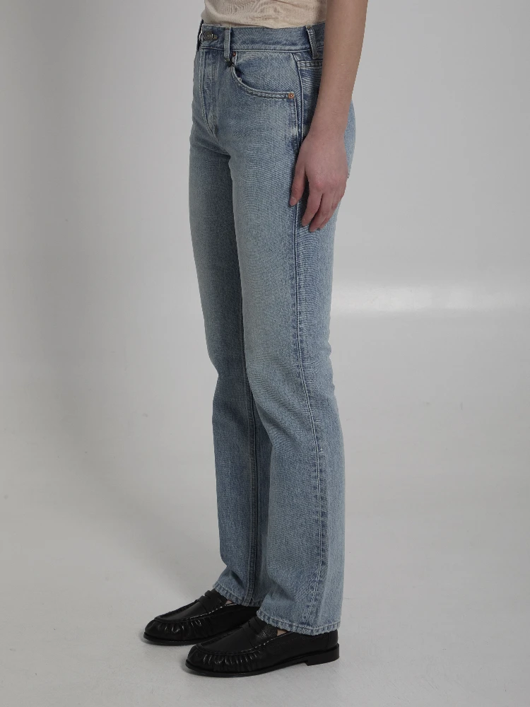 South Blue denim straight-leg jeans alternative