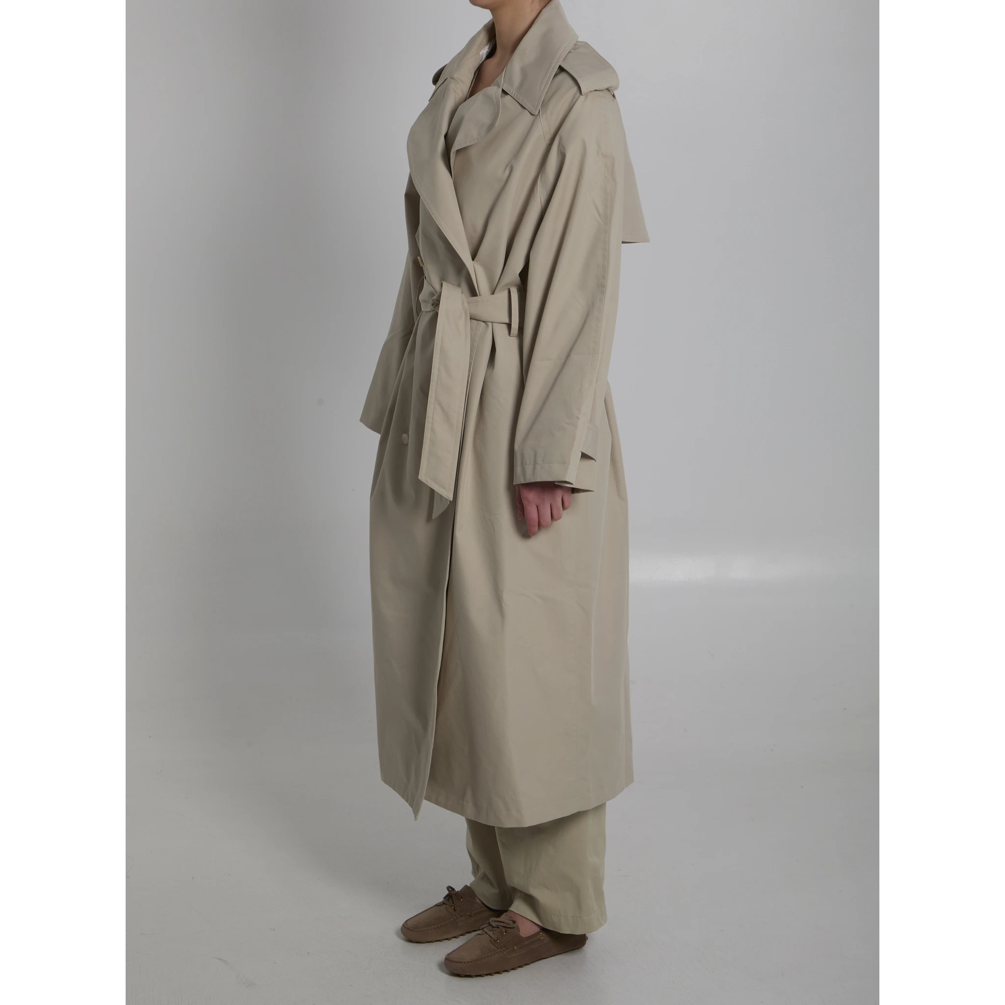 Riva cotton trench coat