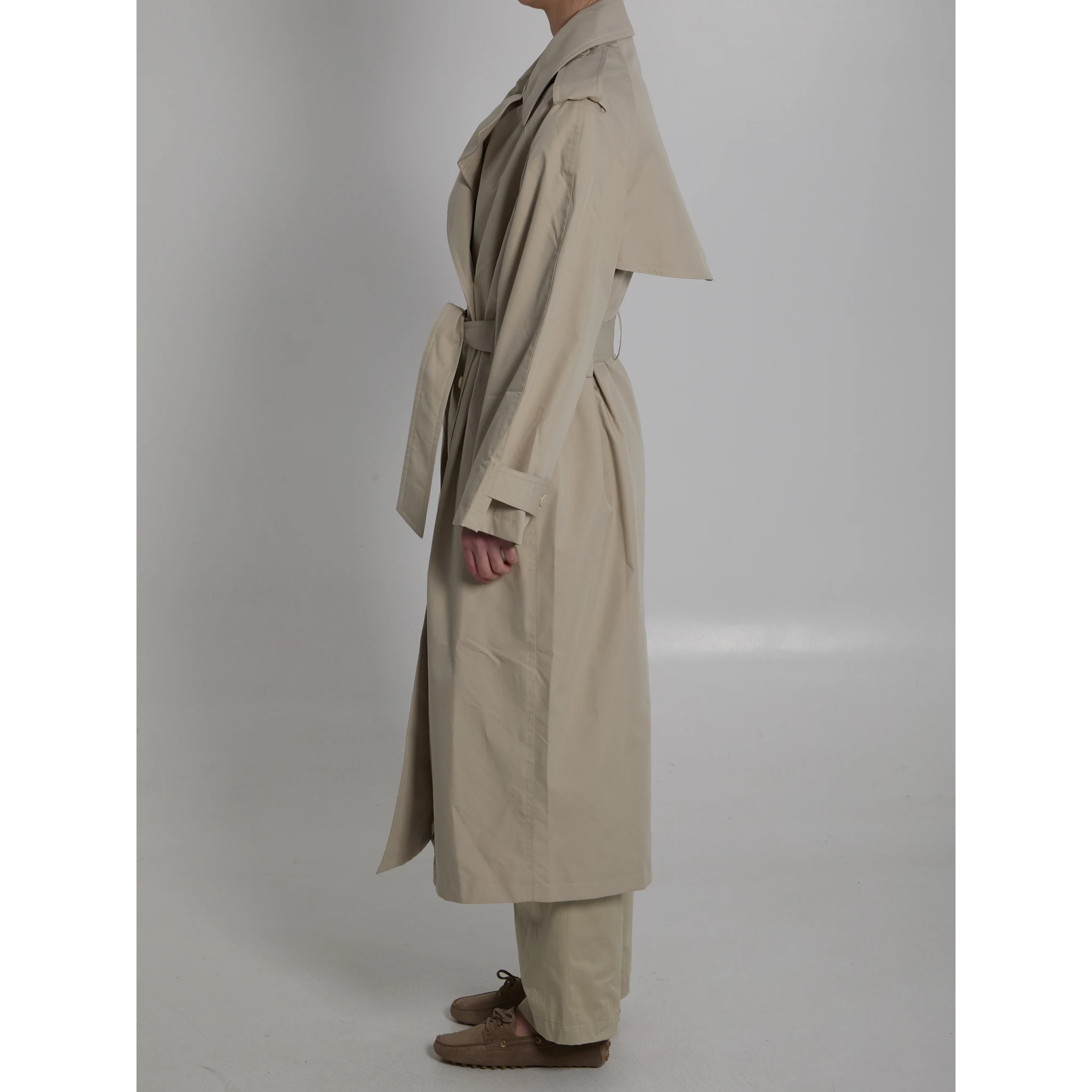 Riva cotton trench coat