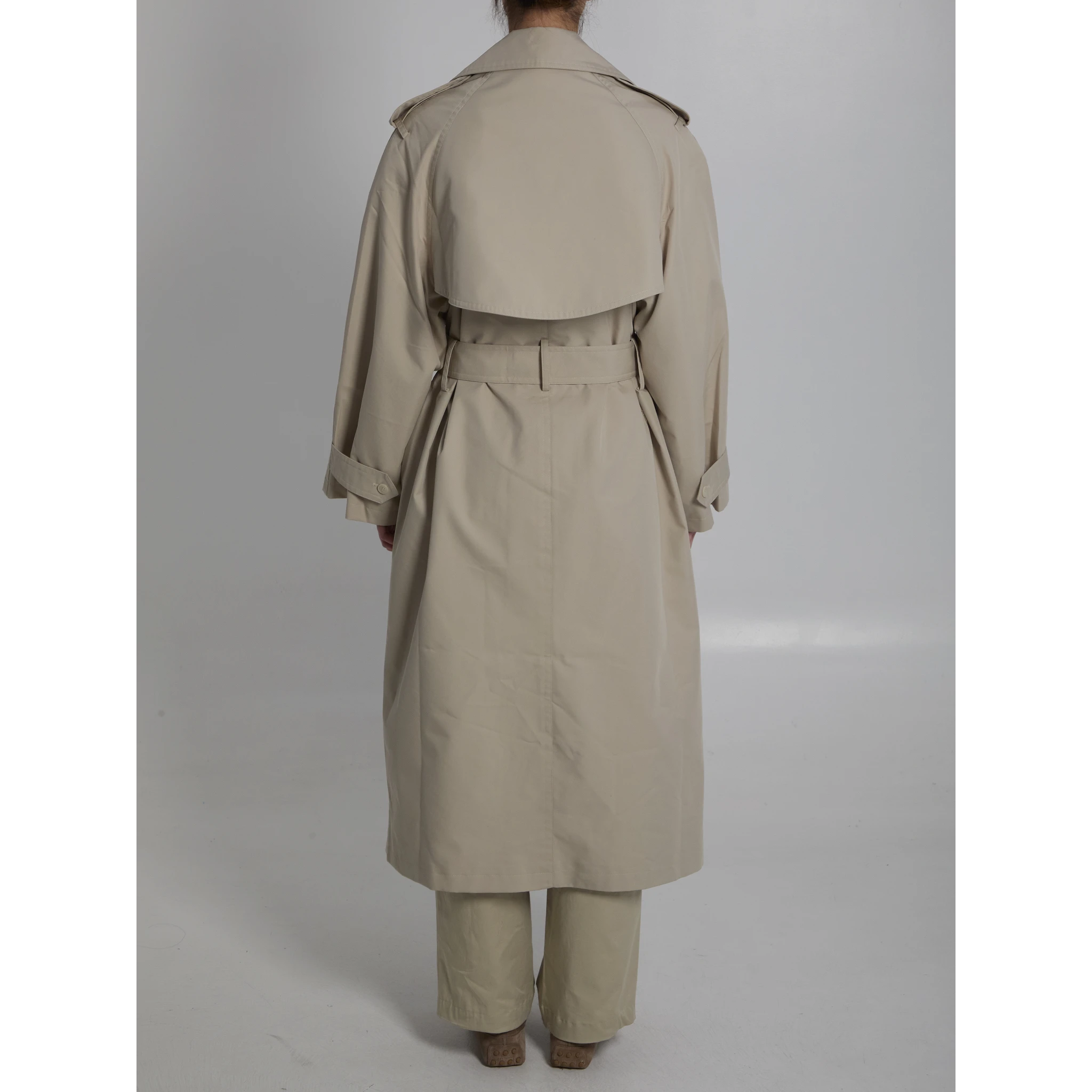Riva cotton trench coat