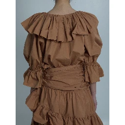 Top with ruffles