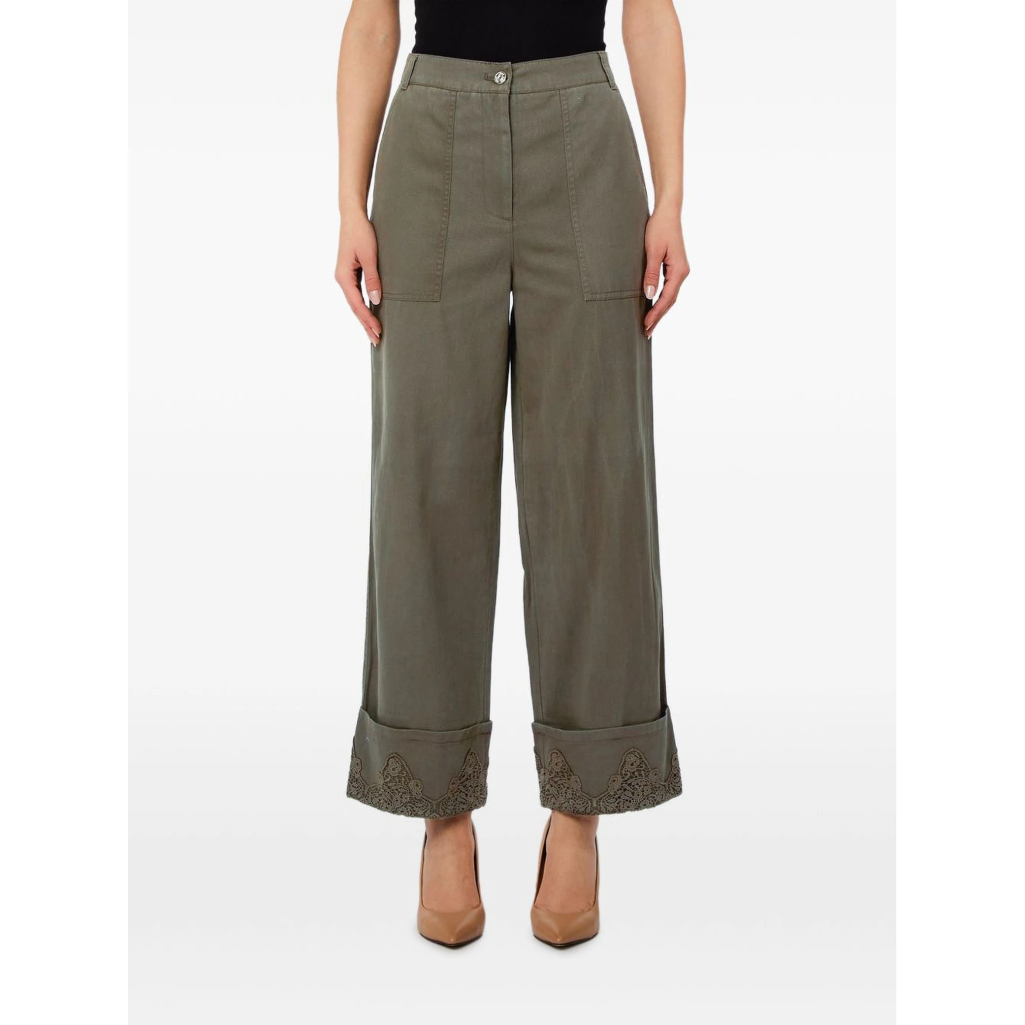 Liu Jo Trousers Green