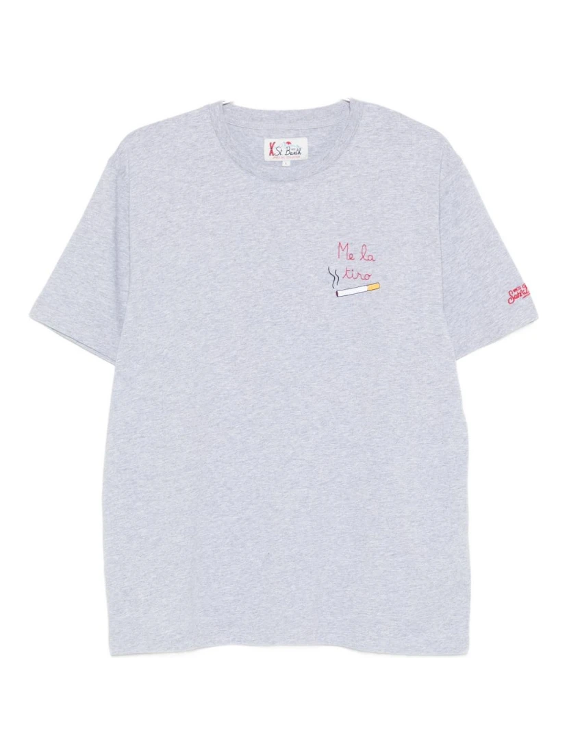 MC2 Saint Barth T-shirts and Polos Grey