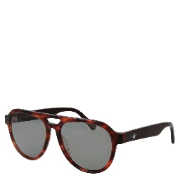 نظارات شمسية بنية اللون من الأسيتات