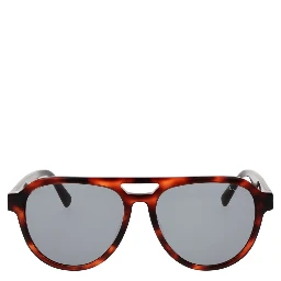 نظارات شمسية بنية اللون من الأسيتات