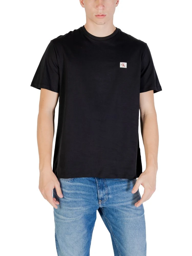 Black Cotton T-Shirt