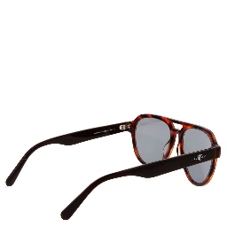 نظارات شمسية بنية اللون من الأسيتات