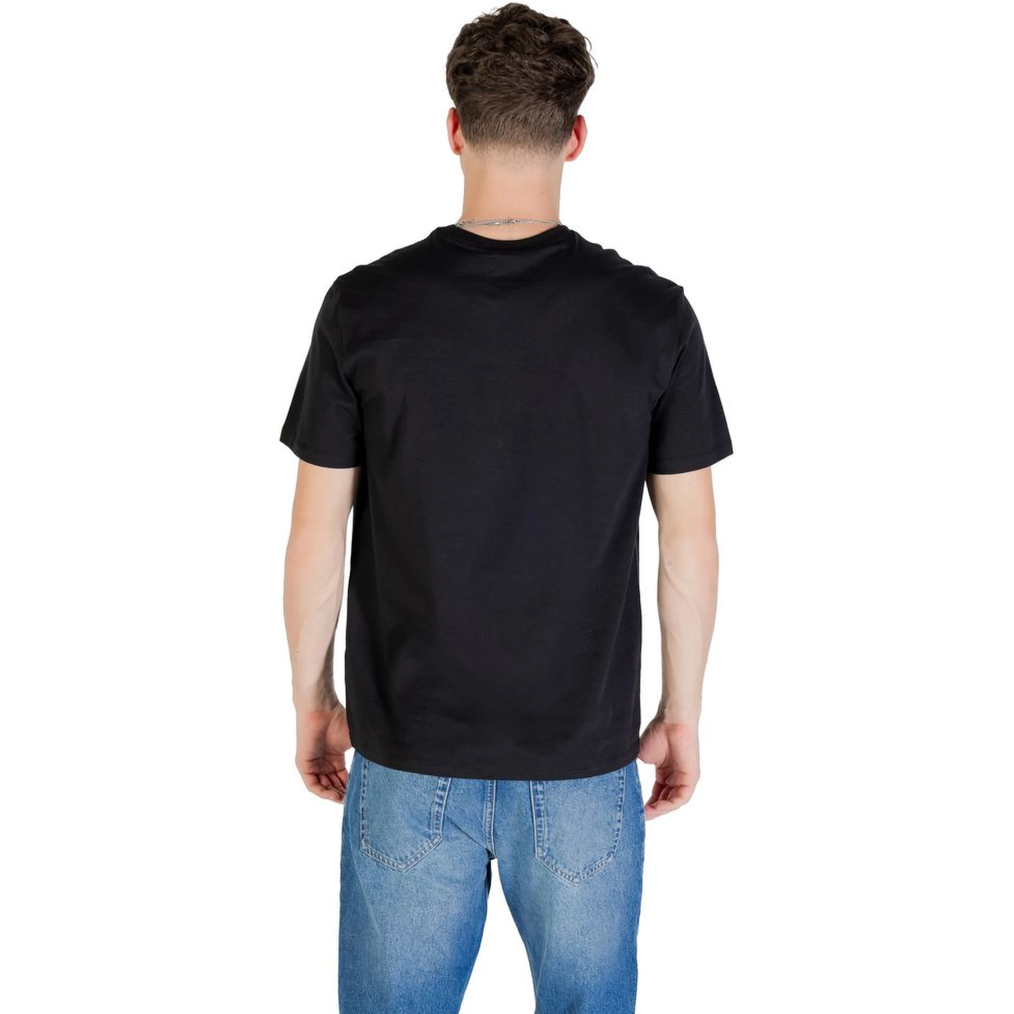 تيشيرت قطني أسود