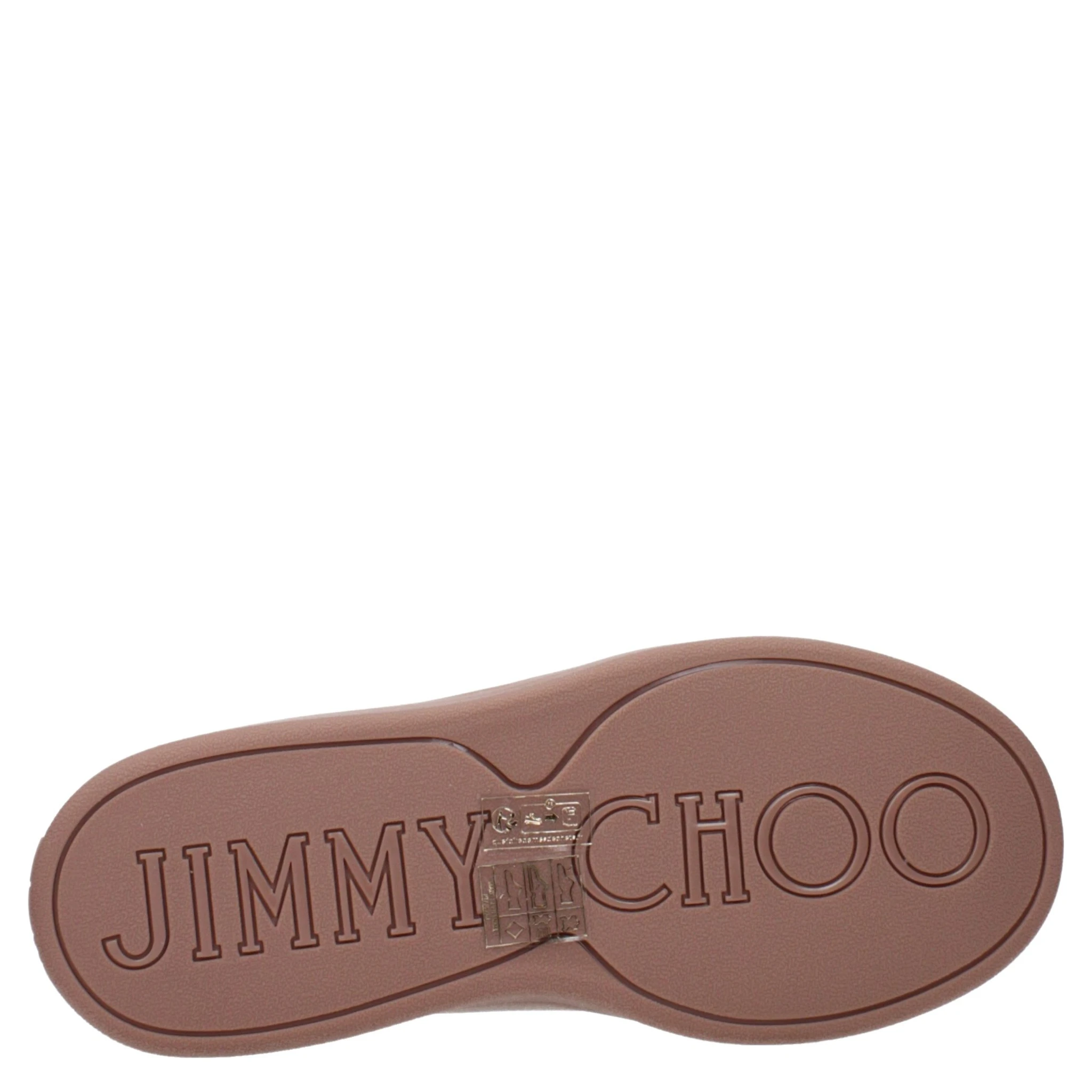 Pink Leather Low Top Sneakers