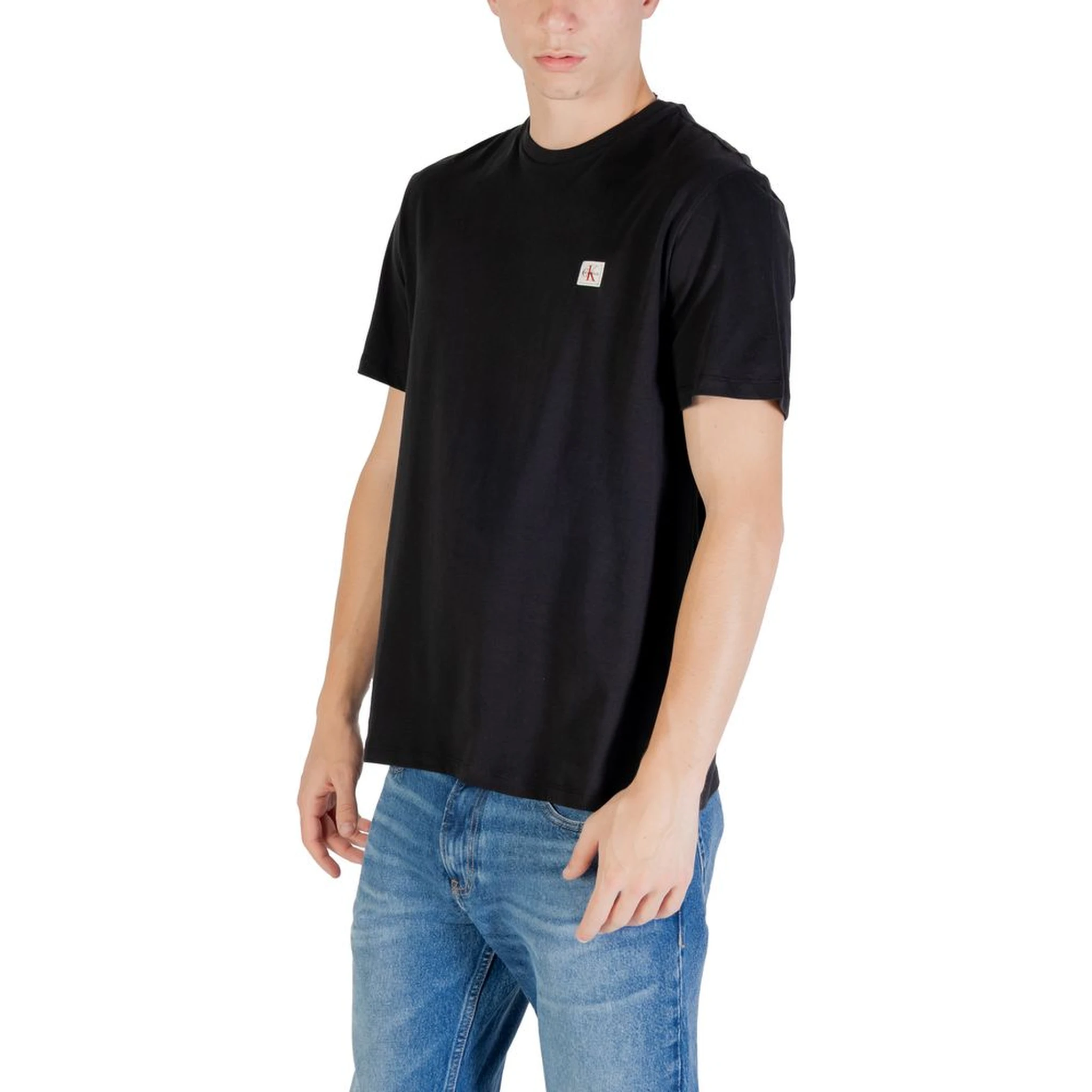 تيشيرت قطني أسود