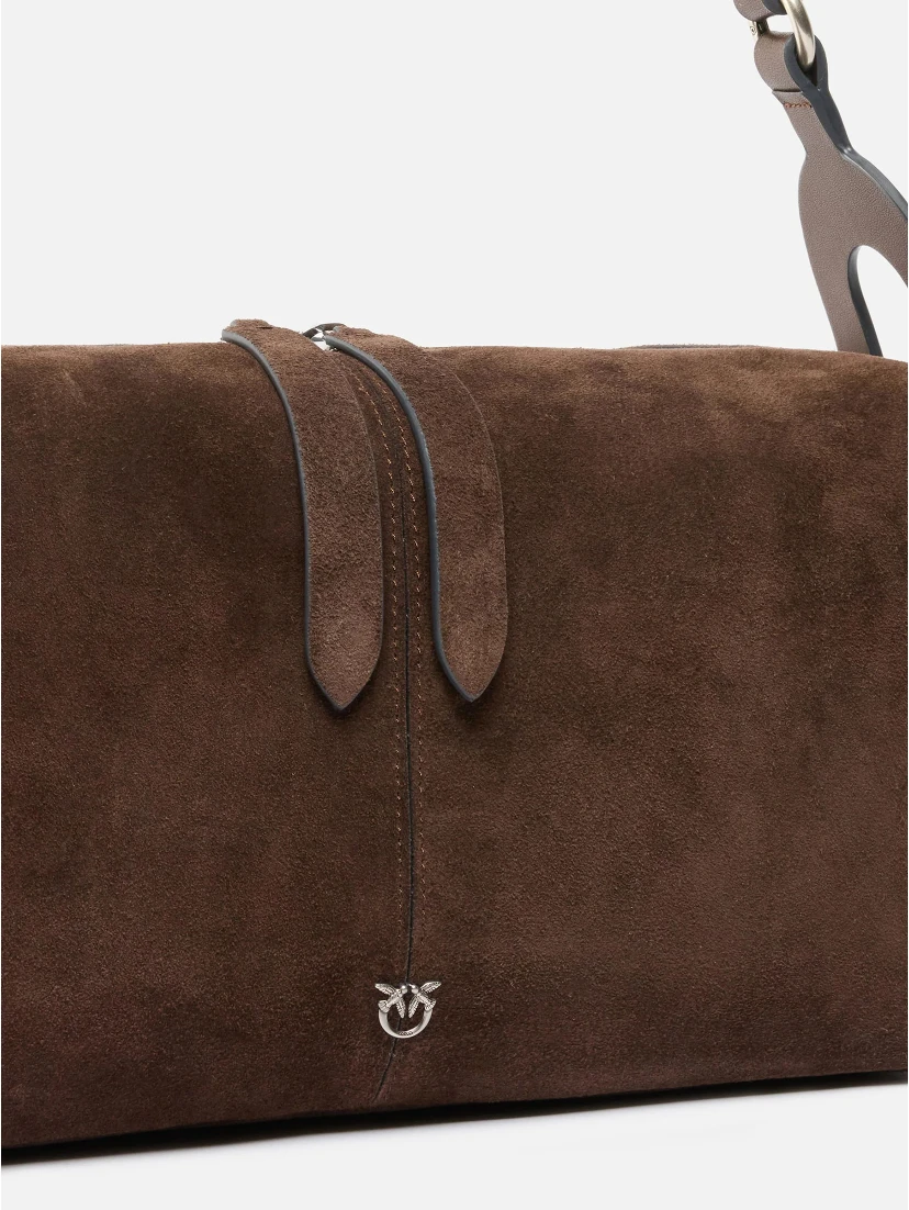 PINKO 24 CLASSIC SUEDE handbag