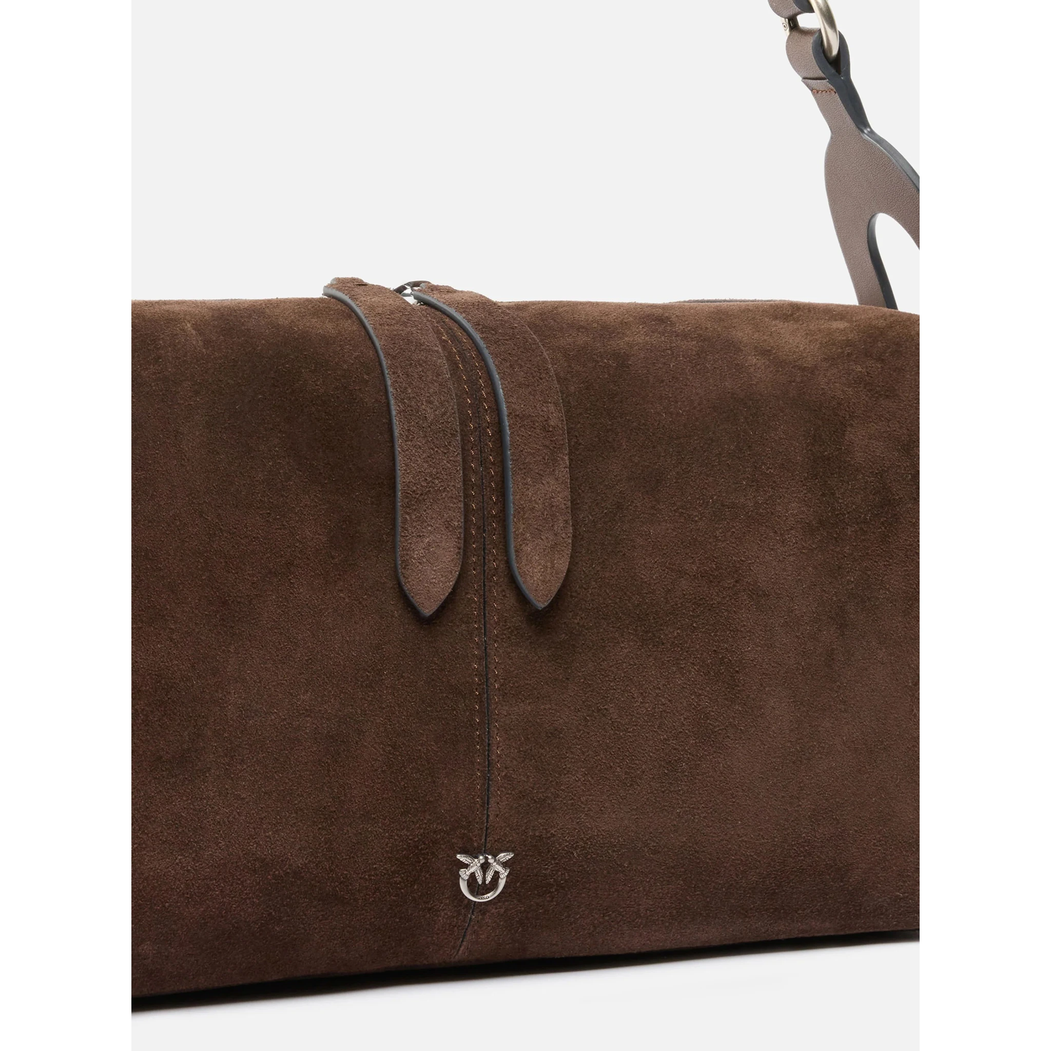 PINKO 24 CLASSIC SUEDE handbag