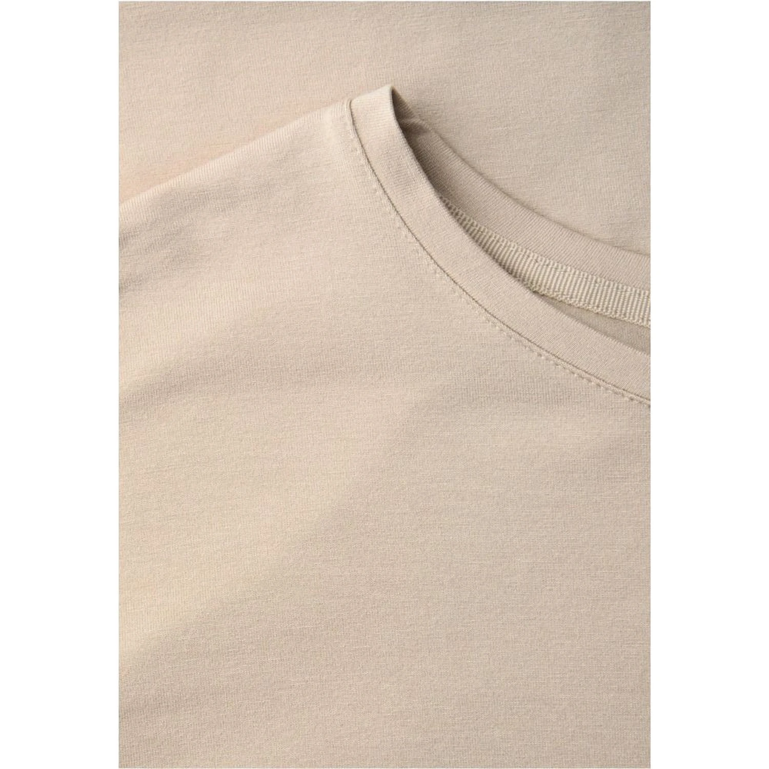 Beige Viscose T-Shirt