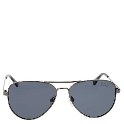 Gray Metal Sunglasses