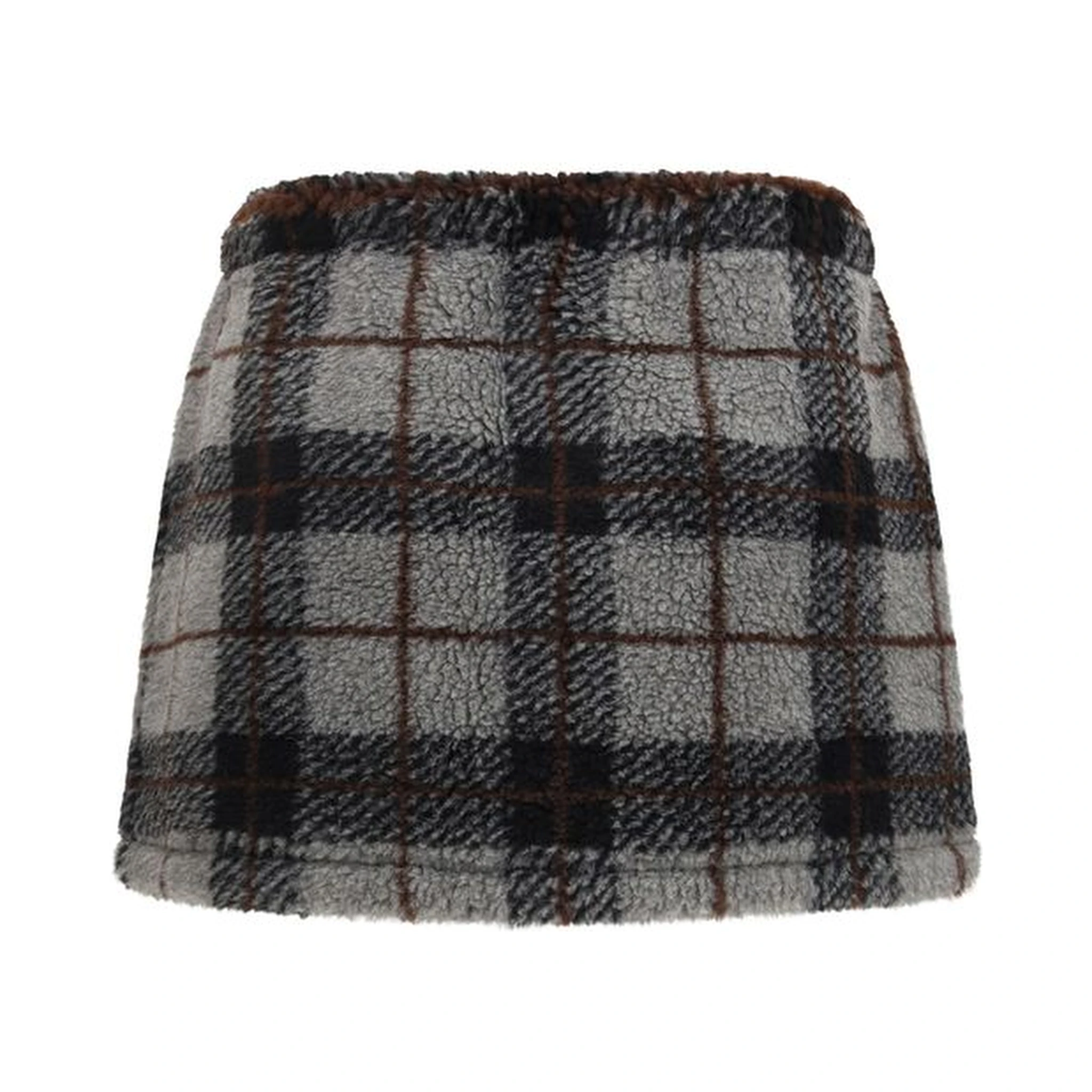 Multicolor Nylon Mini Skirt