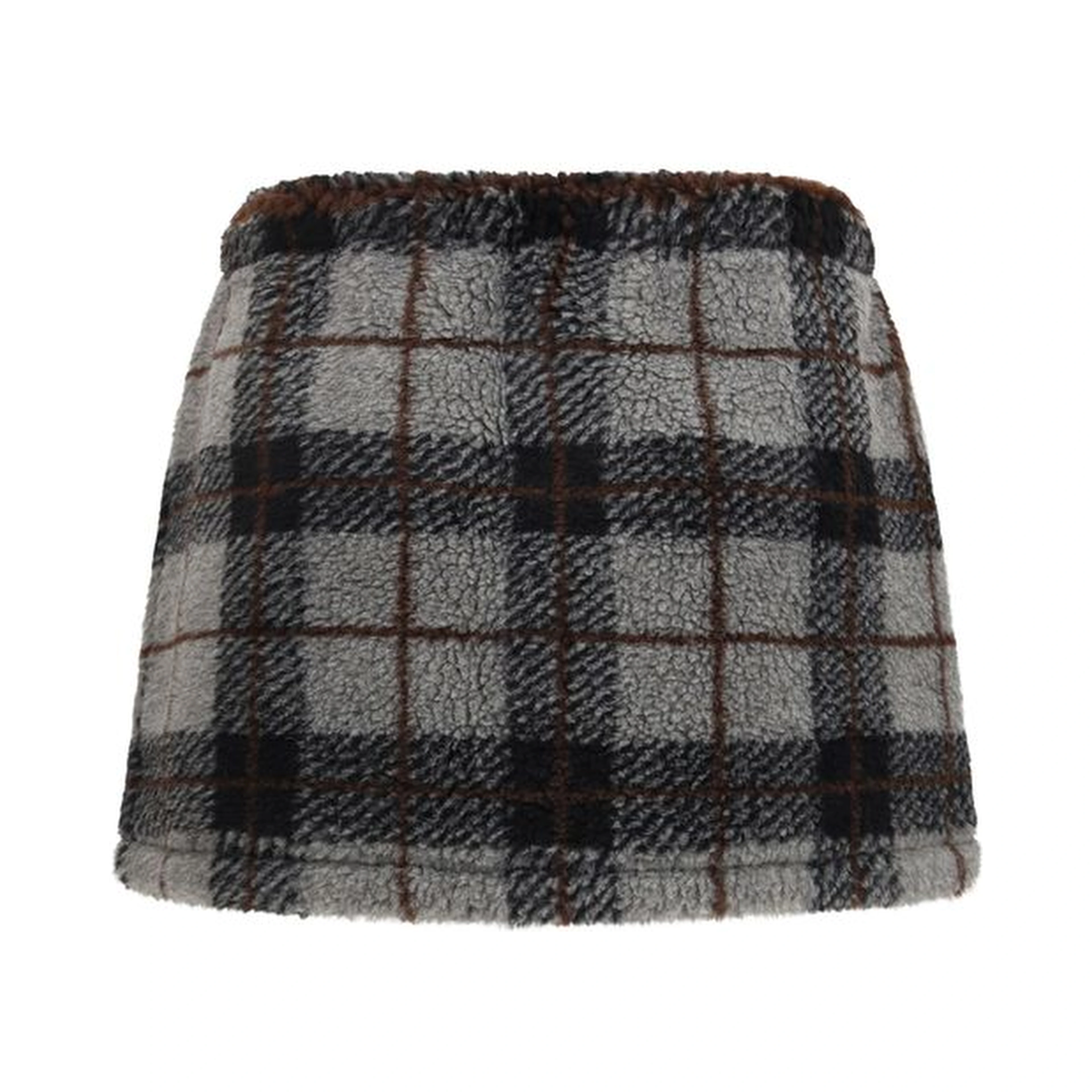 Multicolor Nylon Mini Skirt