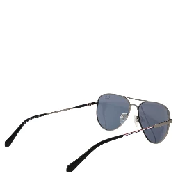 Gray Metal Sunglasses