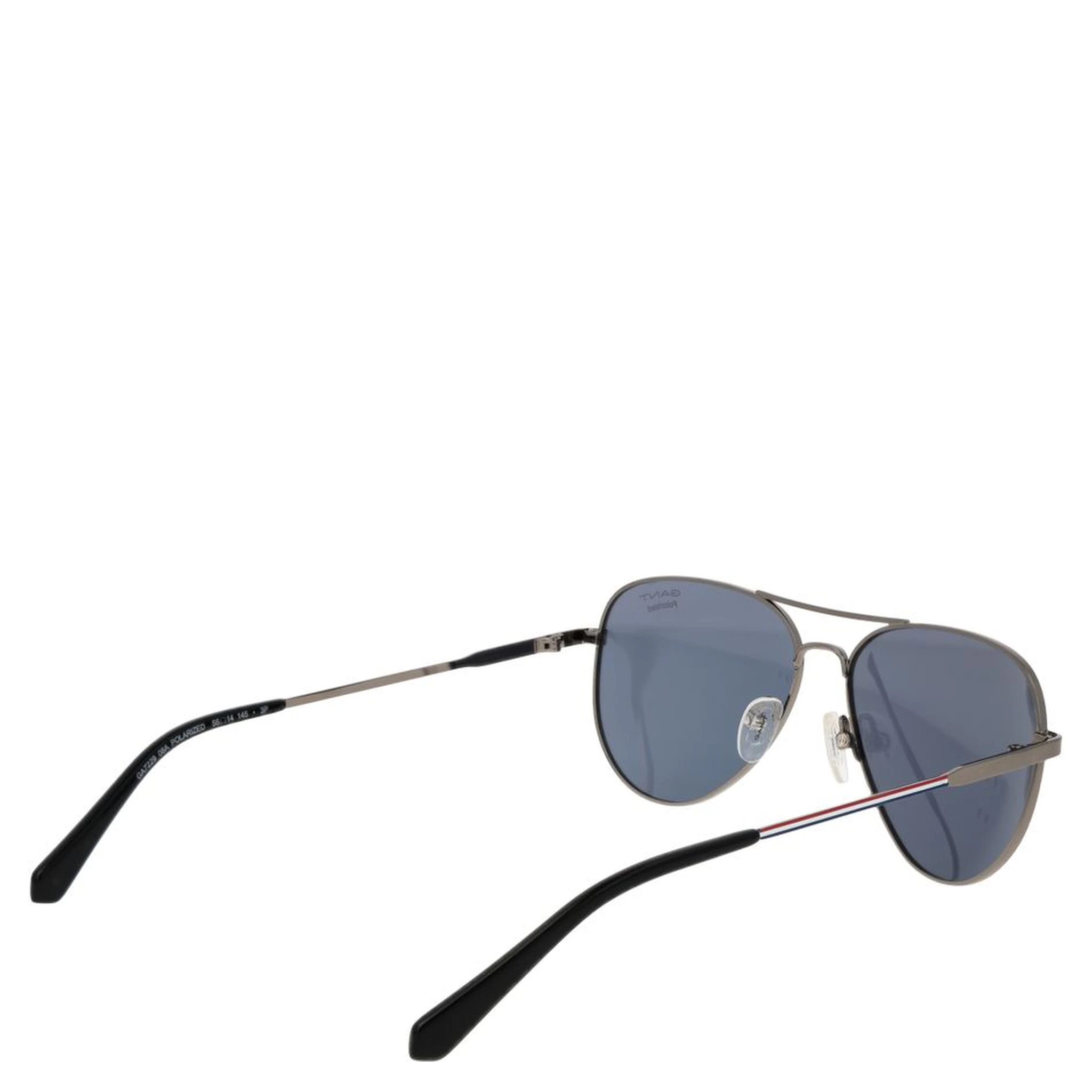 Gray Metal Sunglasses