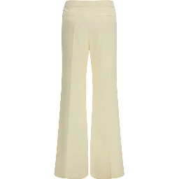 Bicolor Viscose Flared Pants