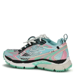 Multicolor Polyester Athletic Sneakers