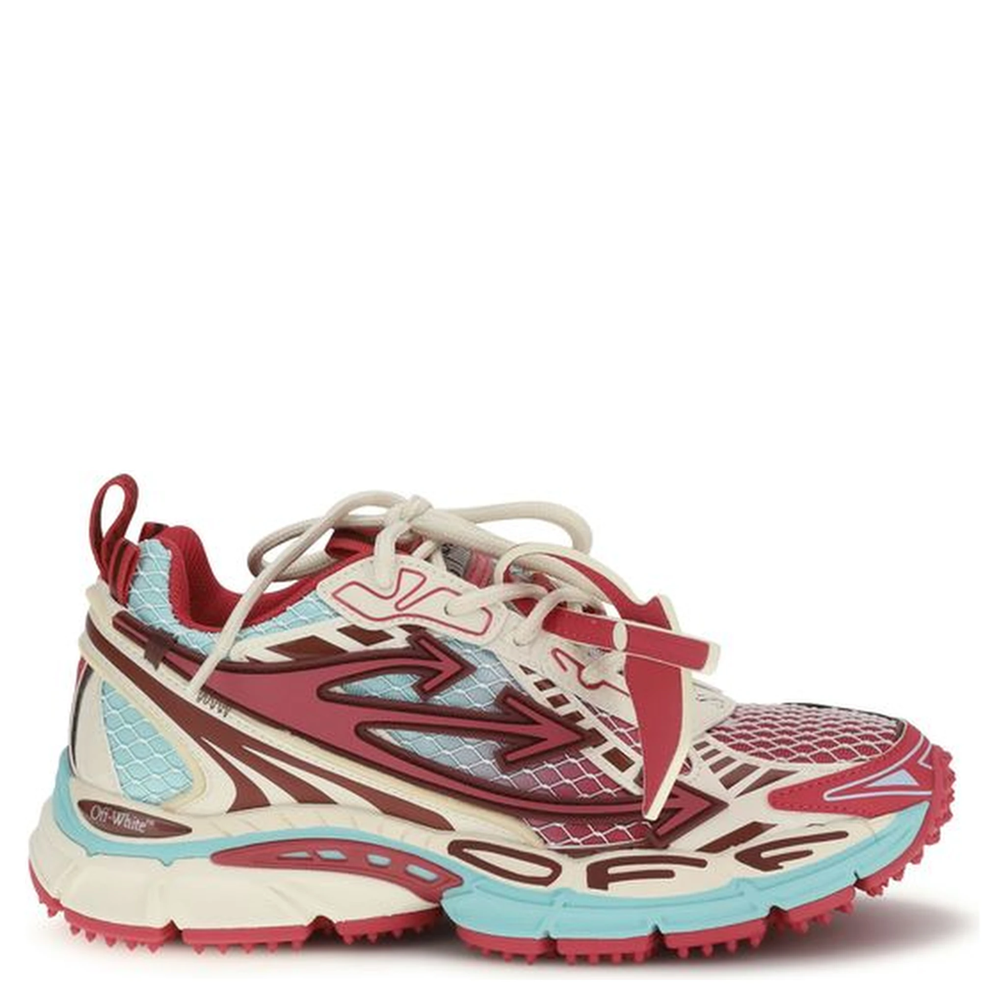 Multicolor Polyester Athletic Sneakers