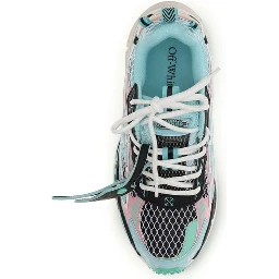 Multicolor Polyester Athletic Sneakers