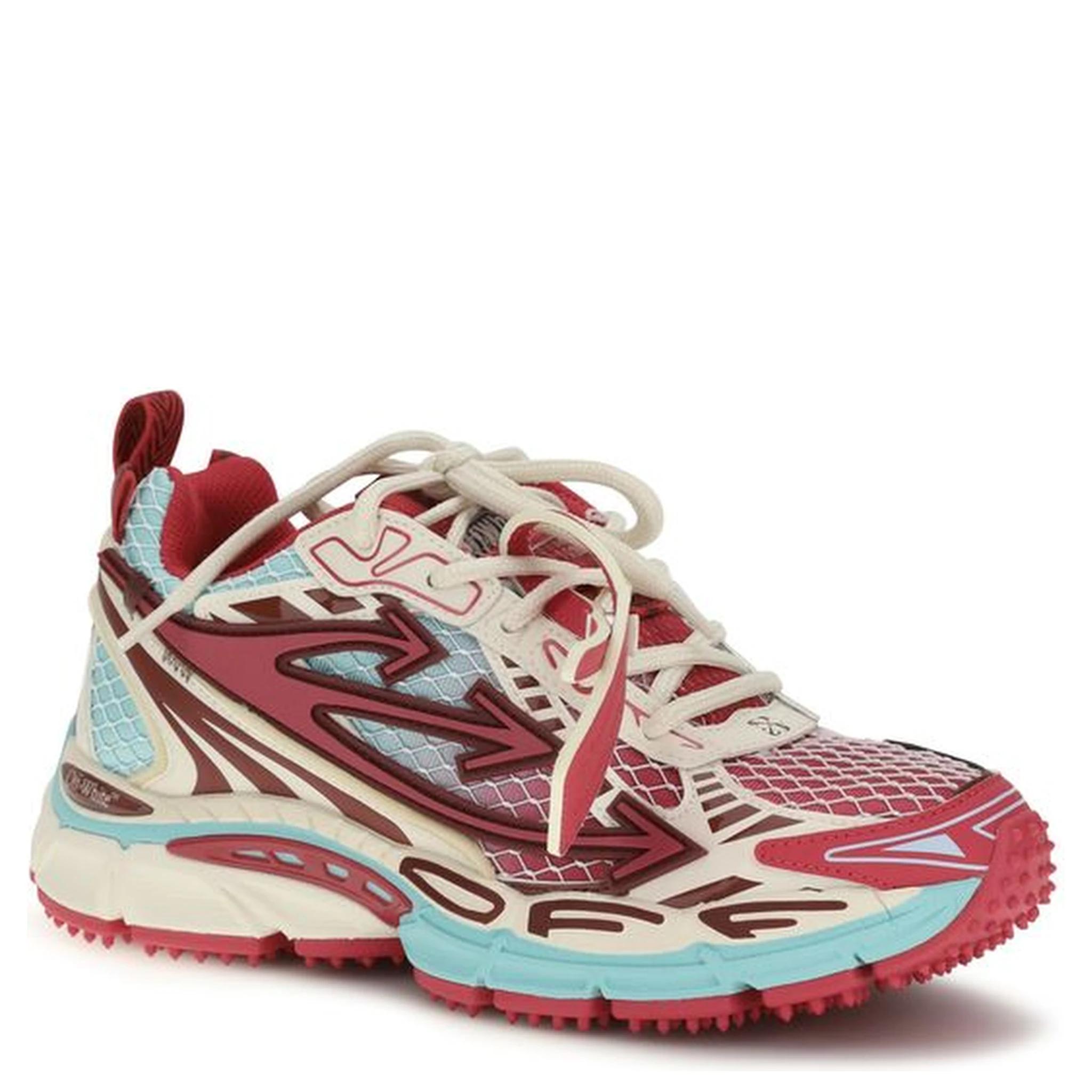 Multicolor Polyester Athletic Sneakers