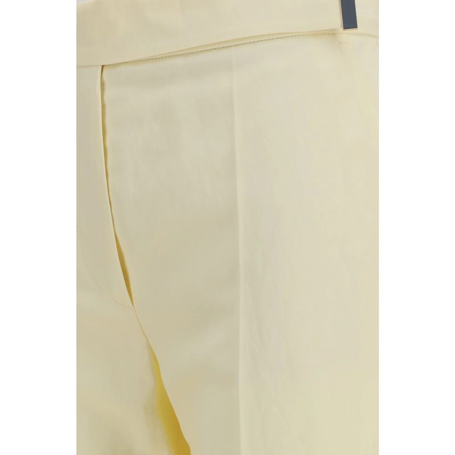 Bicolor Viscose Flared Pants