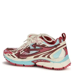 Multicolor Polyester Athletic Sneakers