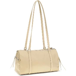 Beige Polyamide Handbag