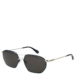 Silver Metal Sunglasses