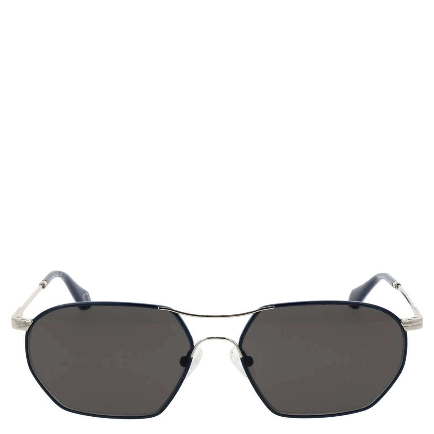 Silver Metal Sunglasses