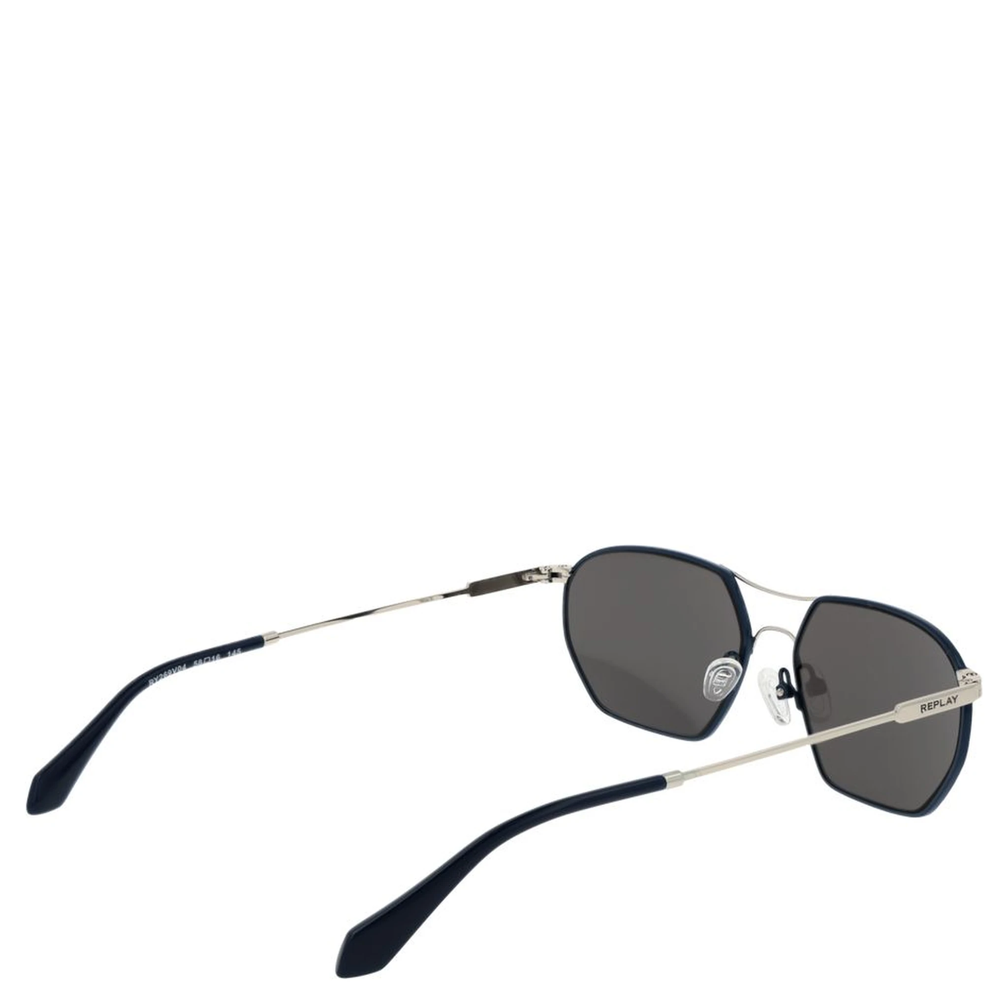 Silver Metal Sunglasses