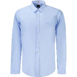 Azzurro Cotton Men Shirt