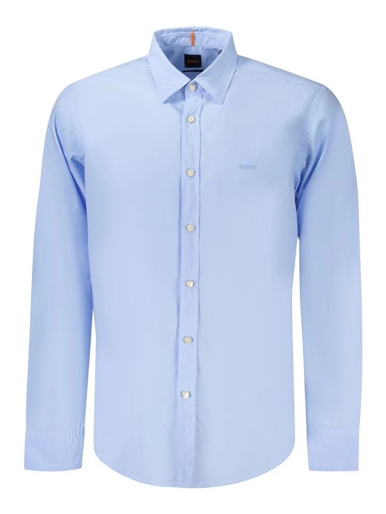 Azzurro Cotton Men Shirt