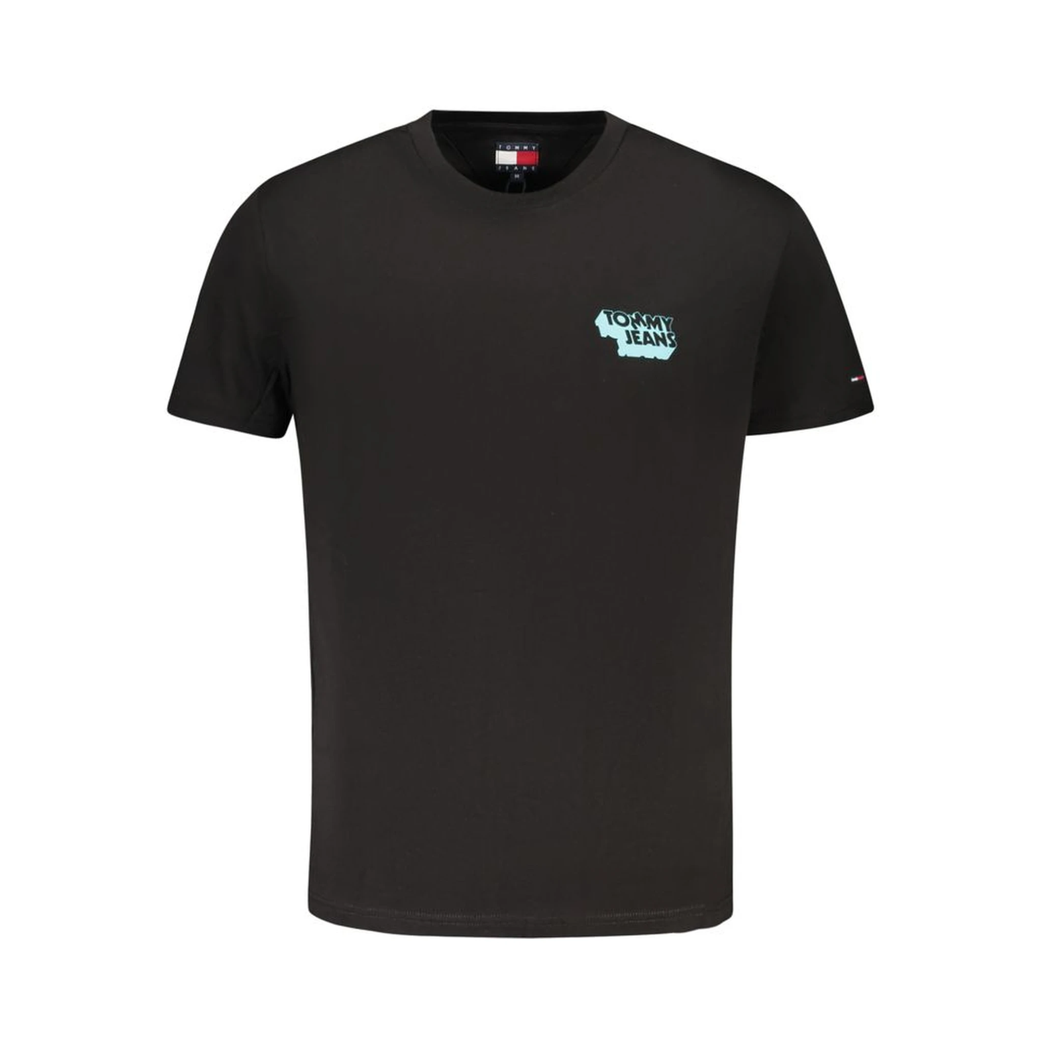 Black Cotton Men's T-Shirt