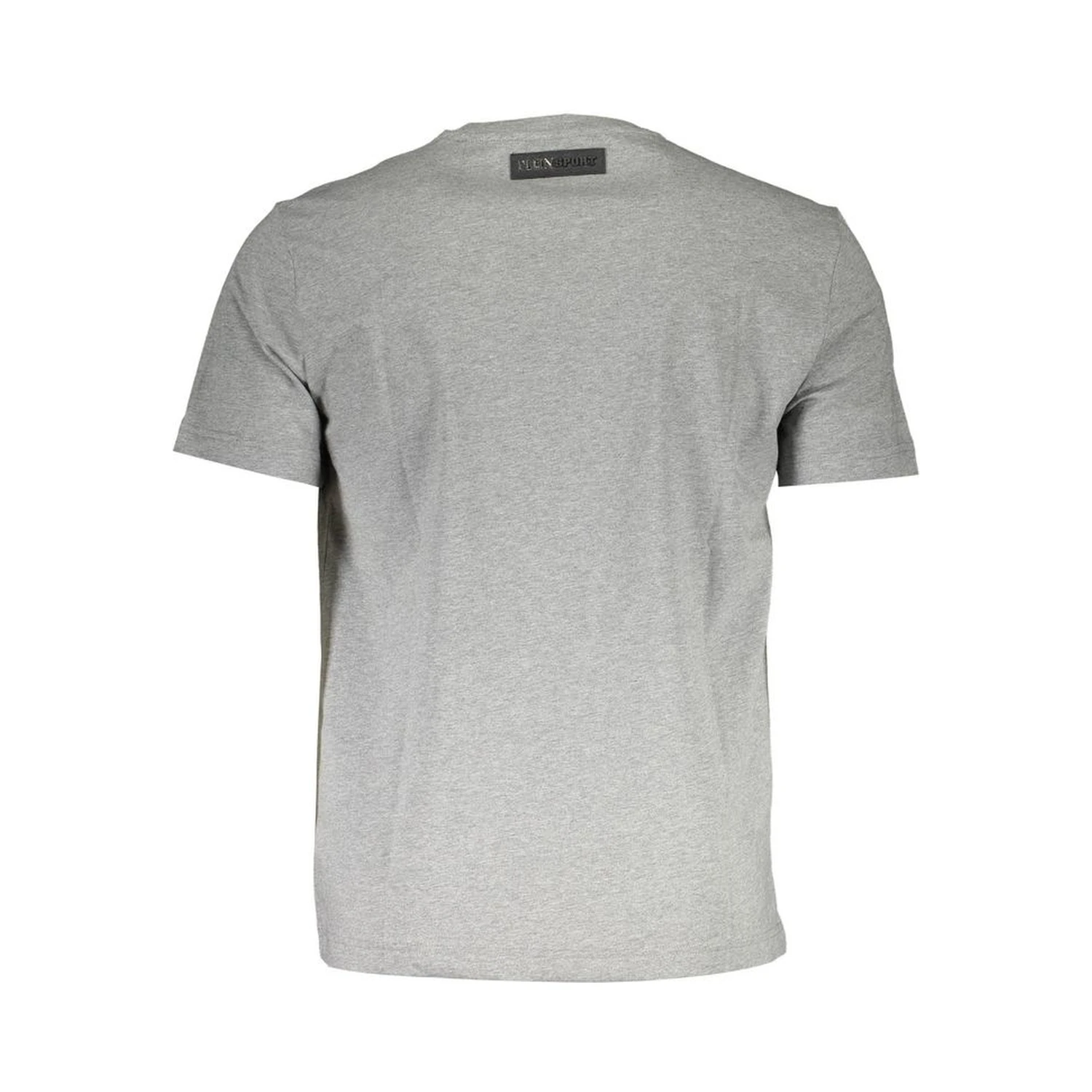 Grey Cotton Men T-Shirt