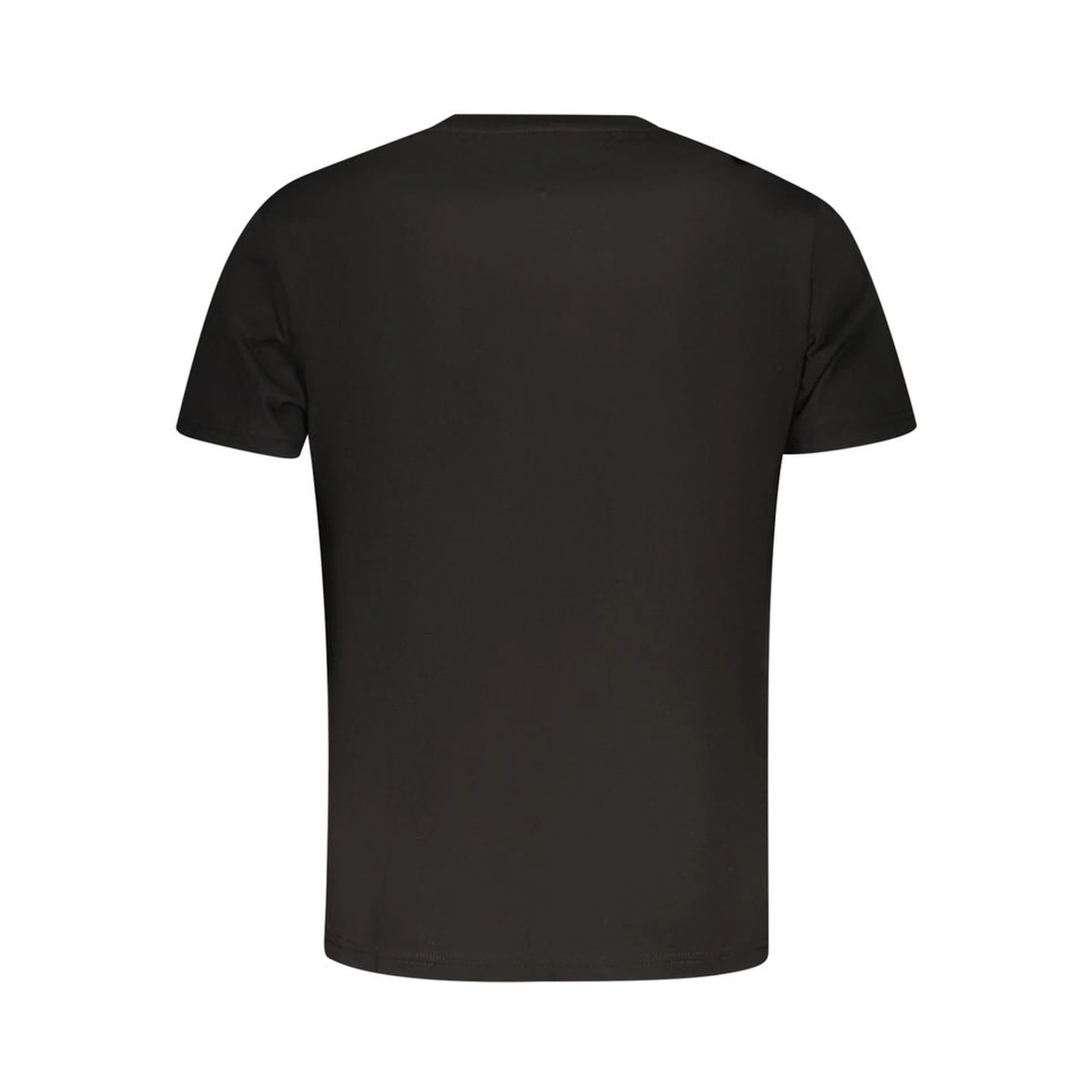 Black Cotton Men's T-Shirt