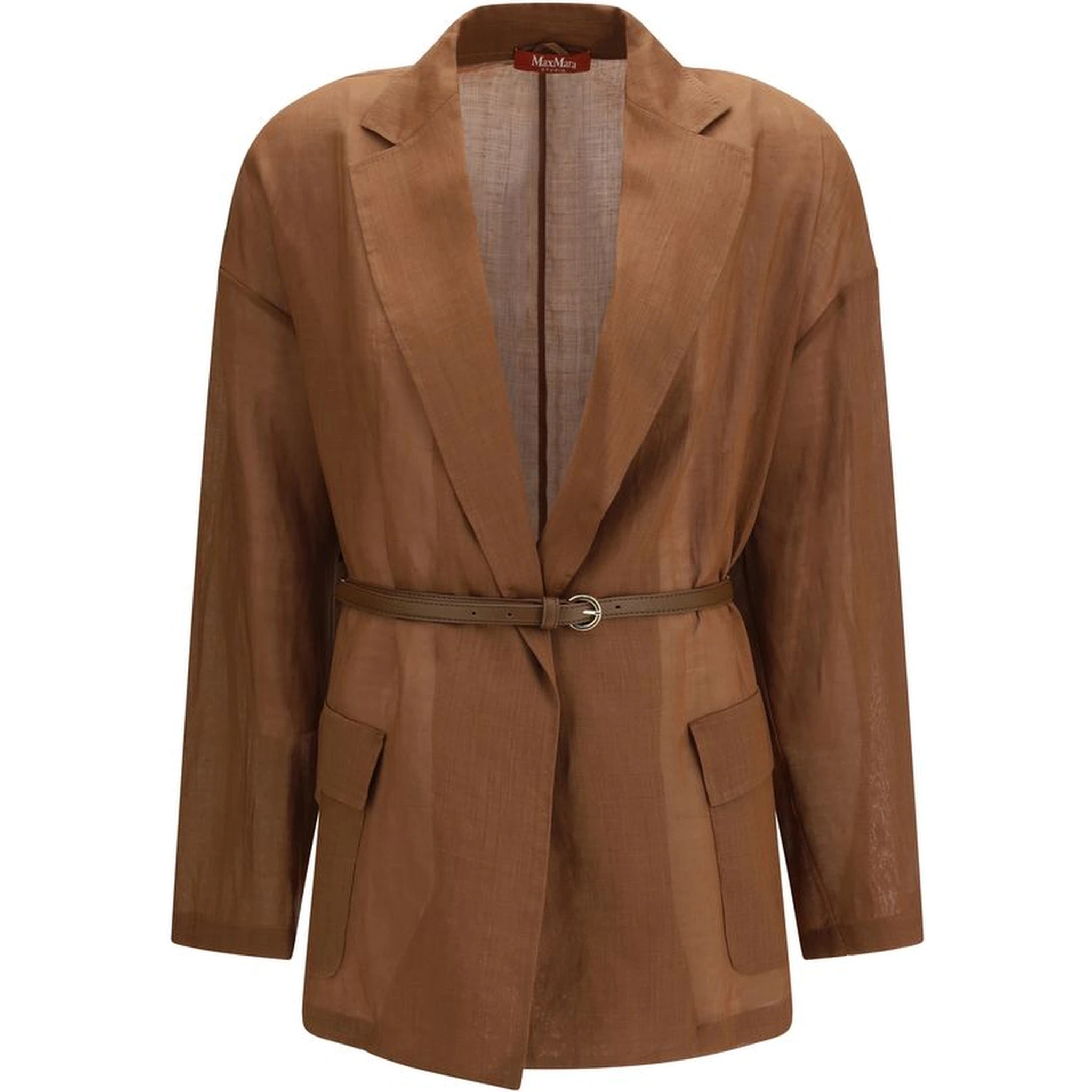 Brown Ramie Coat