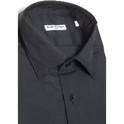 Grey Cotton Men Shirt