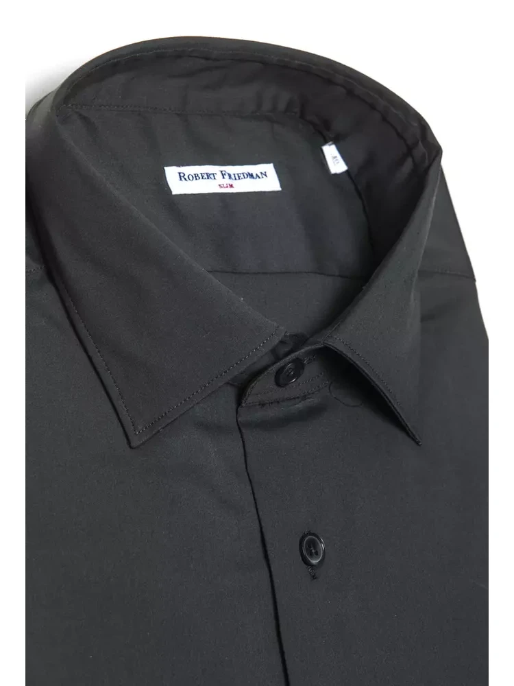 Grey Cotton Men Shirt alternative